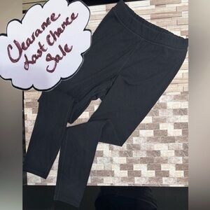 ALO Yoga XS Women’s Black Ribbed Leggings/Lounge Pants